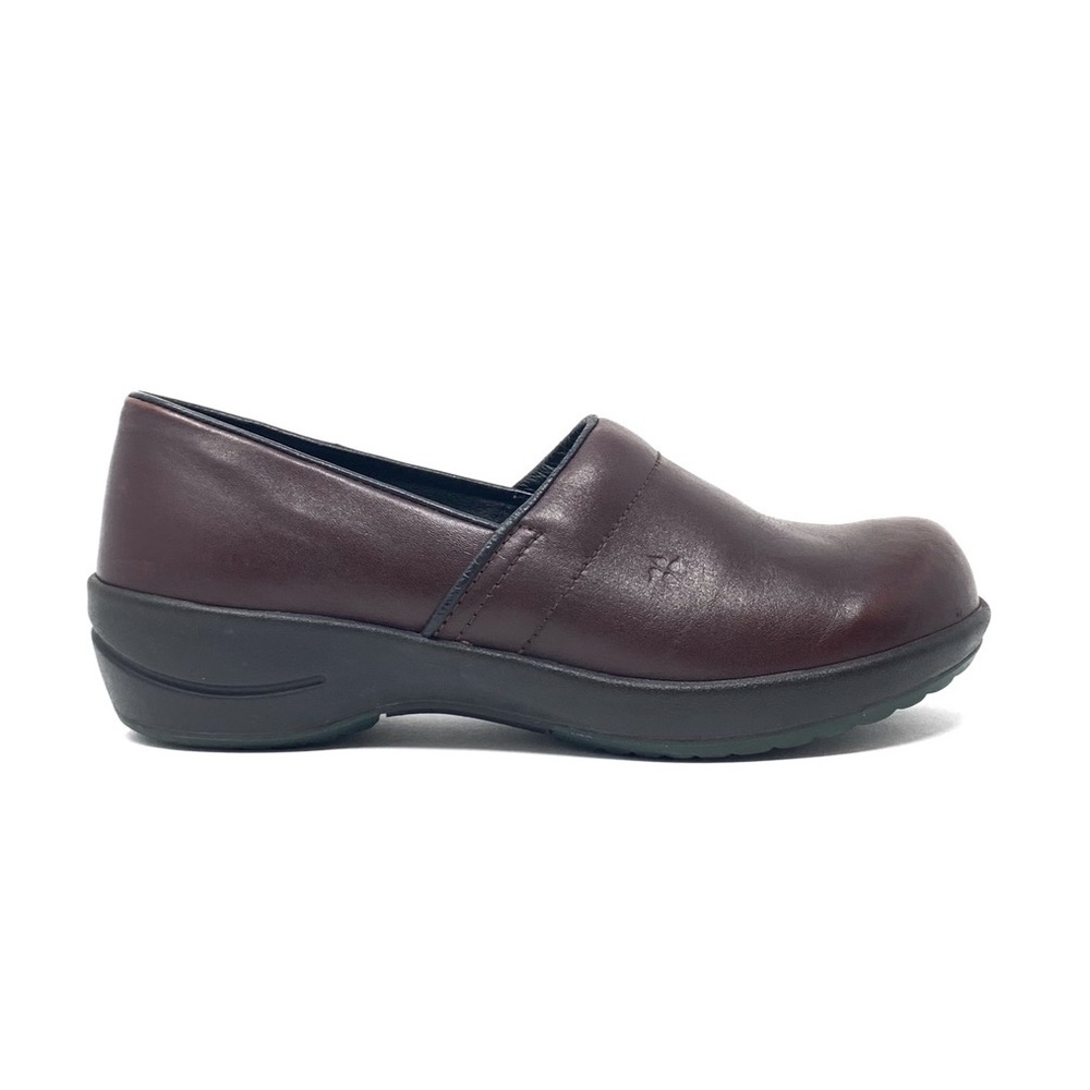 Sanita Professional Cabrio Bordeaux Leather Clogs